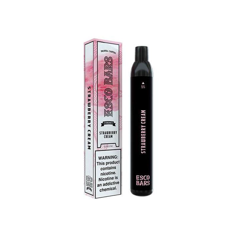 Esco Bars Disposable Vape Strawberry Cream 50mg (2500 Puffs) | Best Price In Pakistan Esco Bars Disposable Vape Strawberry Cream 50mg (2500 Puffs) | Best Price In Pakistan
