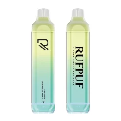 Rufpuf Deluxe Double Mint Disposable Vape 7500 Puffs (50 Mg)
