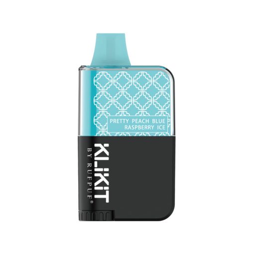 Rufpuf Klikit Disposable Vape - Pretty Peach Blue Raspberry Ice 50mg (5000Puffs)