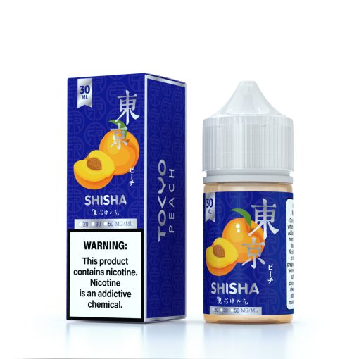 Tokyo Silver Shisha Series - Peach 30 ml (20/30/50mg)