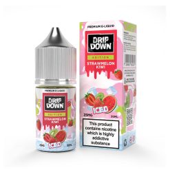 Drip Down Strawmelon Kiwi Ice Saltnic- Edition Iced Series- 30ml