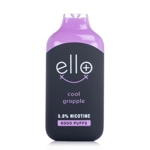 Ello-Plus-Disposable-Vape-Cool-Grapple-50mg