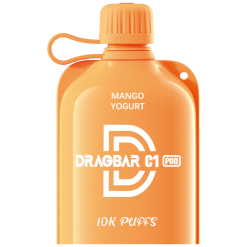 Dragbar C1 Disposable Pod- Mango Yogurt (10000Puffs)