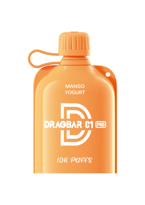 Dragbar C1 Disposable Pod- Mango Yogurt (10000Puffs)