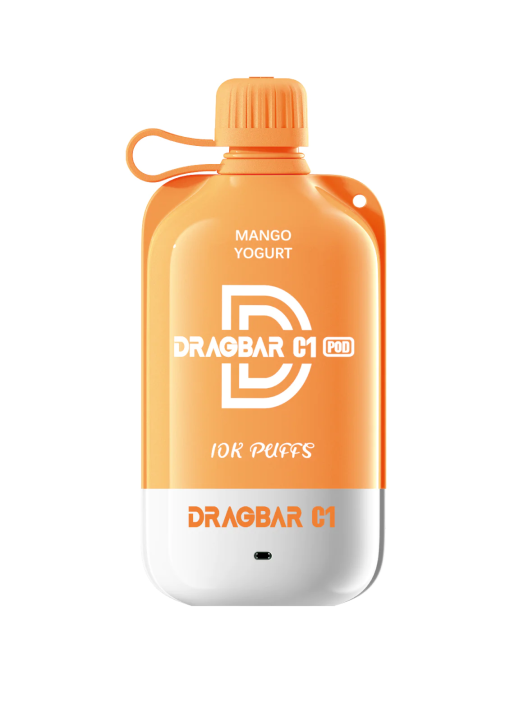 Dragbar C1 Disposable Vape- Mango Youghurt (10000Puffs)