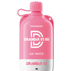 Dragbar C1 Disposable Vape- Strawberry (10000Puffs)