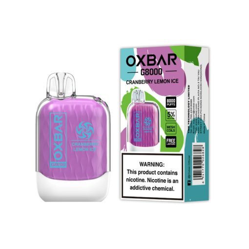 OXBAR_G8000_Disposable_Cranberry_Lemon_ICe