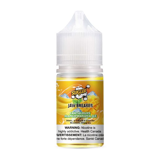 SLUGGER Jaw Breaker Salt - Cantaloupe Mango Banana Ice 30ml (20, 35, 50mg)