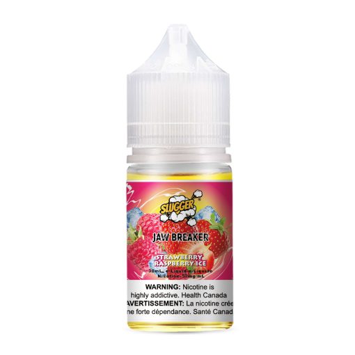 SLUGGER Jaw Breaker Salt - Strawberry Raspberry Ice 30ml (20, 35, 50mg)