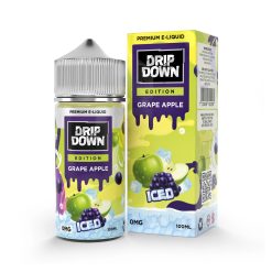 Drip Down E-Juice—Grape Apple Ice100ml