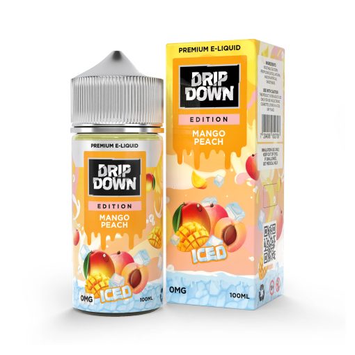 Drip Down E-Juice—Mango Peach Ice 100ml