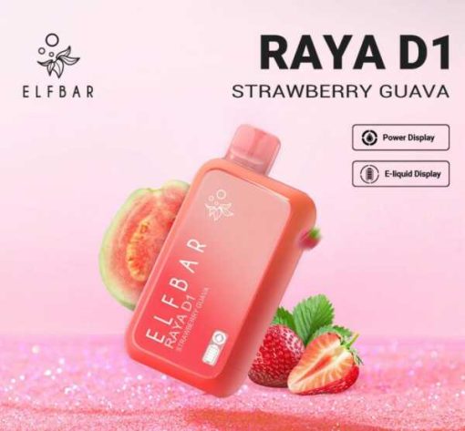 Elfbar-Raya-D1-Strawberry-Guava