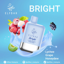 Elfbar Bright Disposable 6000 Puffs-Lychee juicy peach