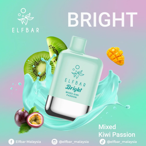 Elfbar Bright Disposable 6000 Puffs-Mixed kiwi passion
