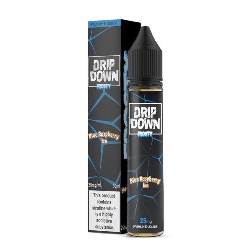Drip Down Salt – Frosty Blue Raspberry Ice 30ml (25, 50mg)