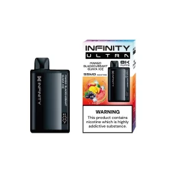 Infinity Bar Ultra Disposable - Mango Blackcurrant Guava Ice 55mg (8000Puffs)