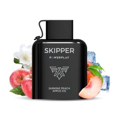 Skipper Powerplay - Jasmine Peach Apple Ice Disposable Pod (16000 Puff) (50Mg)