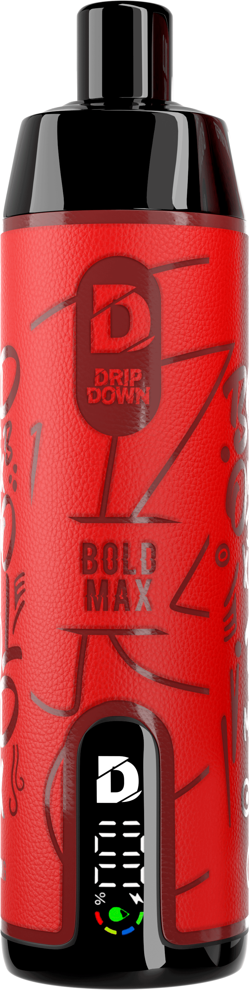Drip Down Bold Max Shisha Double Apple - 15000 Puffs 3mg DTL Disposable ...