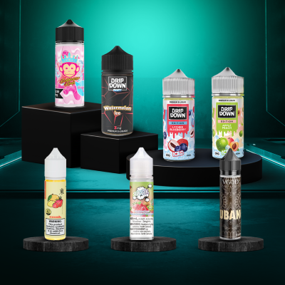 E liquid banner