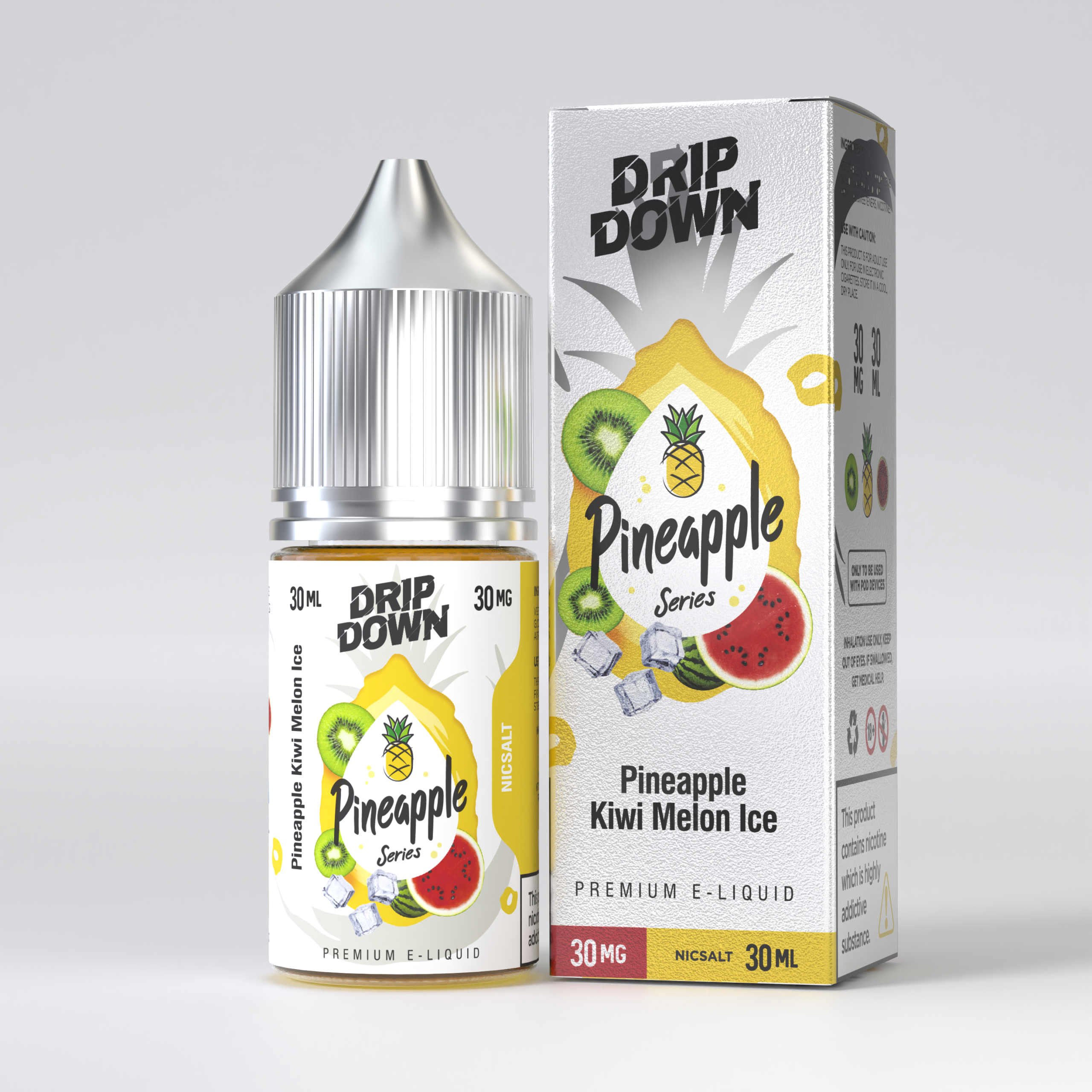 Drip Down Pineapple Series - Pineapple Kiwi Melon Ice
