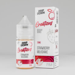 Drip Down Strawberry Milkshake