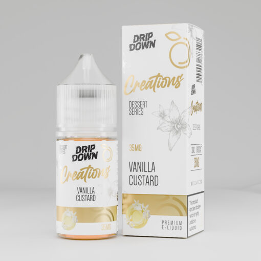 Drip Down Vanilla Custard