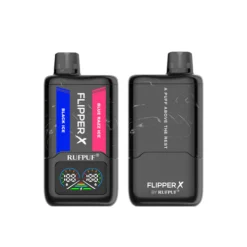 RufPuf Flipper X 20000 Puffs Price in Pakistan - Black Ice + Blue Razz Ice 40Mg