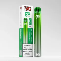 IVG Go Max 3000 Puffs Disposable Vape – Kiwi Guava Passion Fruit Ice (50mg)