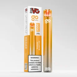 IVG Go Max 3000 Puffs Disposable Vape – Mango Blast Ice (50mg)