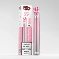 IVG Go Max 3000 Puffs Disposable Vape – Peach Mango Watermelon Ice (50mg)