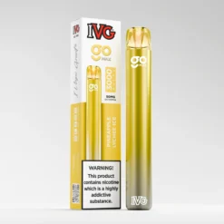 IVG Go Max 3000 Puffs Disposable Vape – Pineapple Lychee Ice (50mg)