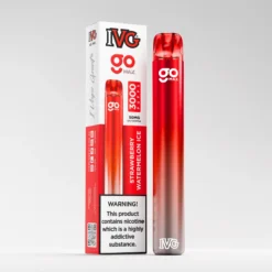 IVG Go Max 3000 Puffs Disposable Vape – Strawberry Watermelon Ice (50mg)