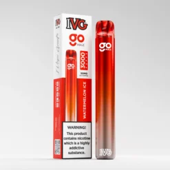 IVG Go Max 3000 Puffs Disposable Vape – Watermelon Ice (50mg)