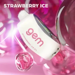 AirBar Gem Disposable Vape - Strawberry Ice 50mg (50000 Puffs)