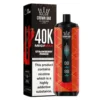 Al Fakher Crown Bar Mega Max 40K Disposable Vape Shisha – Strawberry Punch (40,000 Puffs)