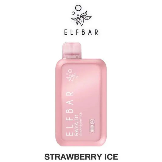 ElfBar Raya D1- Strawberry Ice (13000 Puffs)