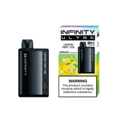 Infinity Ultra Disposable - Lemon Mint Ice 20/55mg (8000Puffs)
