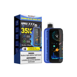 RufPuf Ripper XXX 35K Puffs Disposable Vape 50mg - Blue Razz Bomb Ice