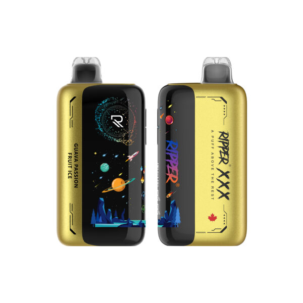 RufPuf Ripper XXX 35K Puffs Disposable Vape 50mg - Guava Passion Fruit Ice